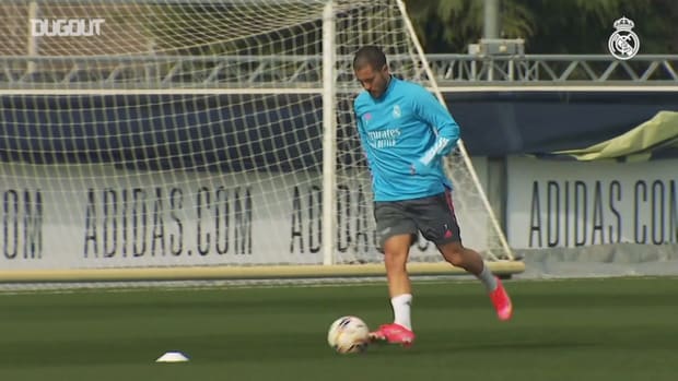 Eden Hazard, Rodrygo and Fede Valverde continue with their recovery processes